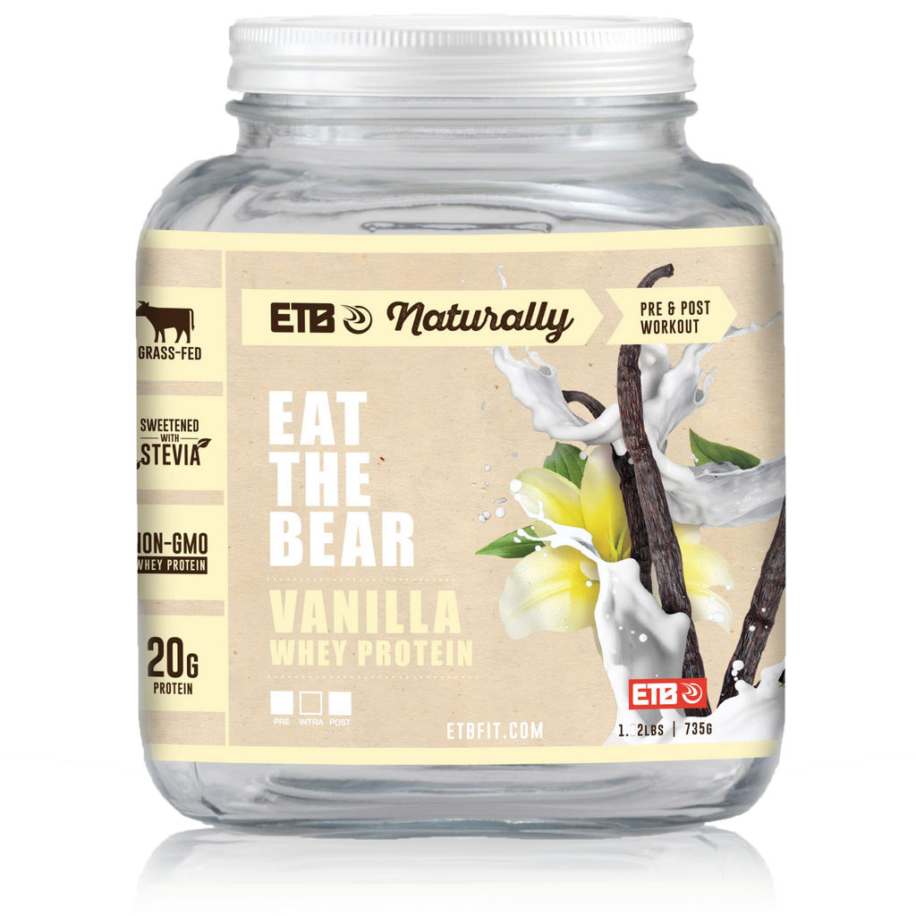 ETB Naturally Whey Protein - 1.6lb - Vanilla